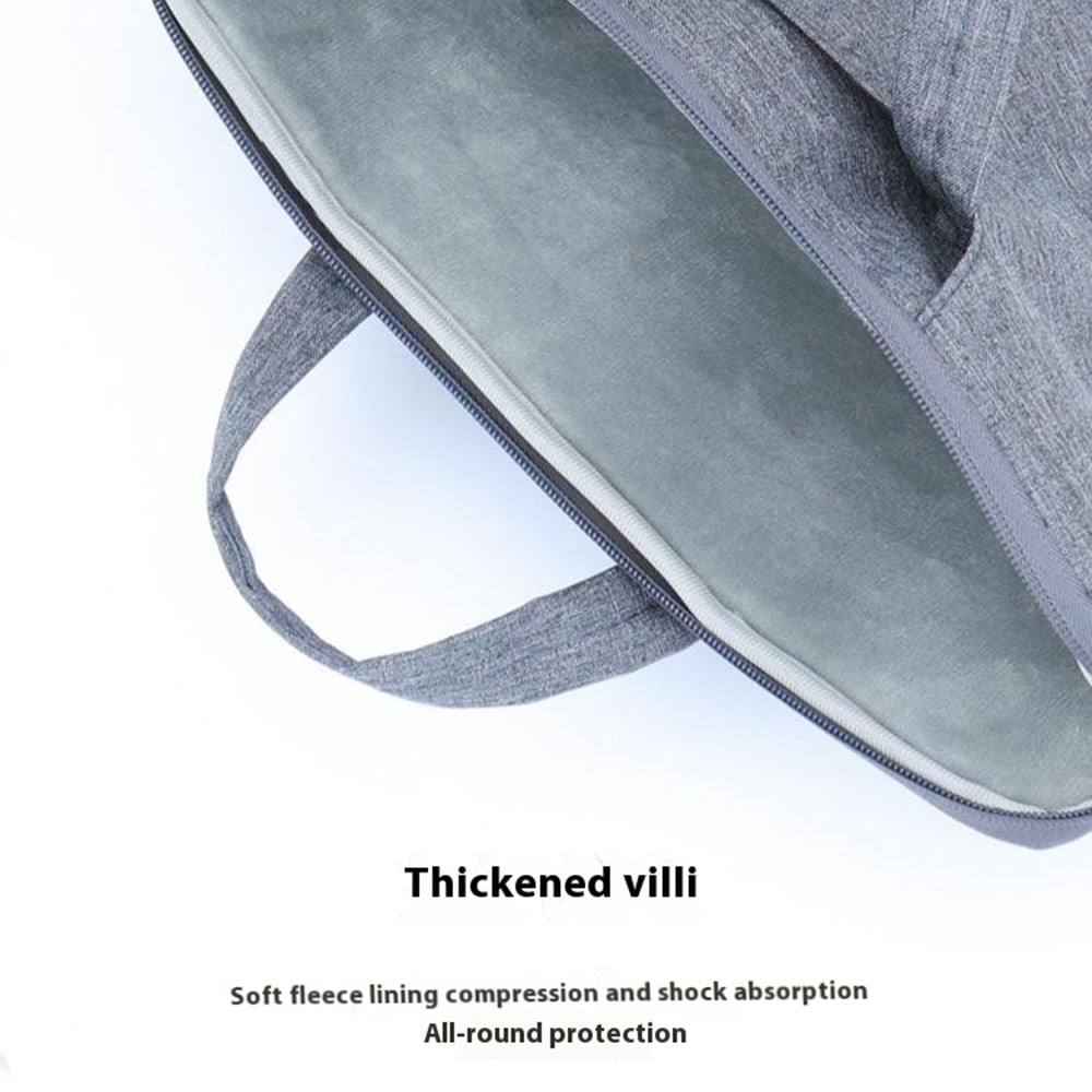 Datorfodral med handtag till 15,6" laptop, Mørk grå