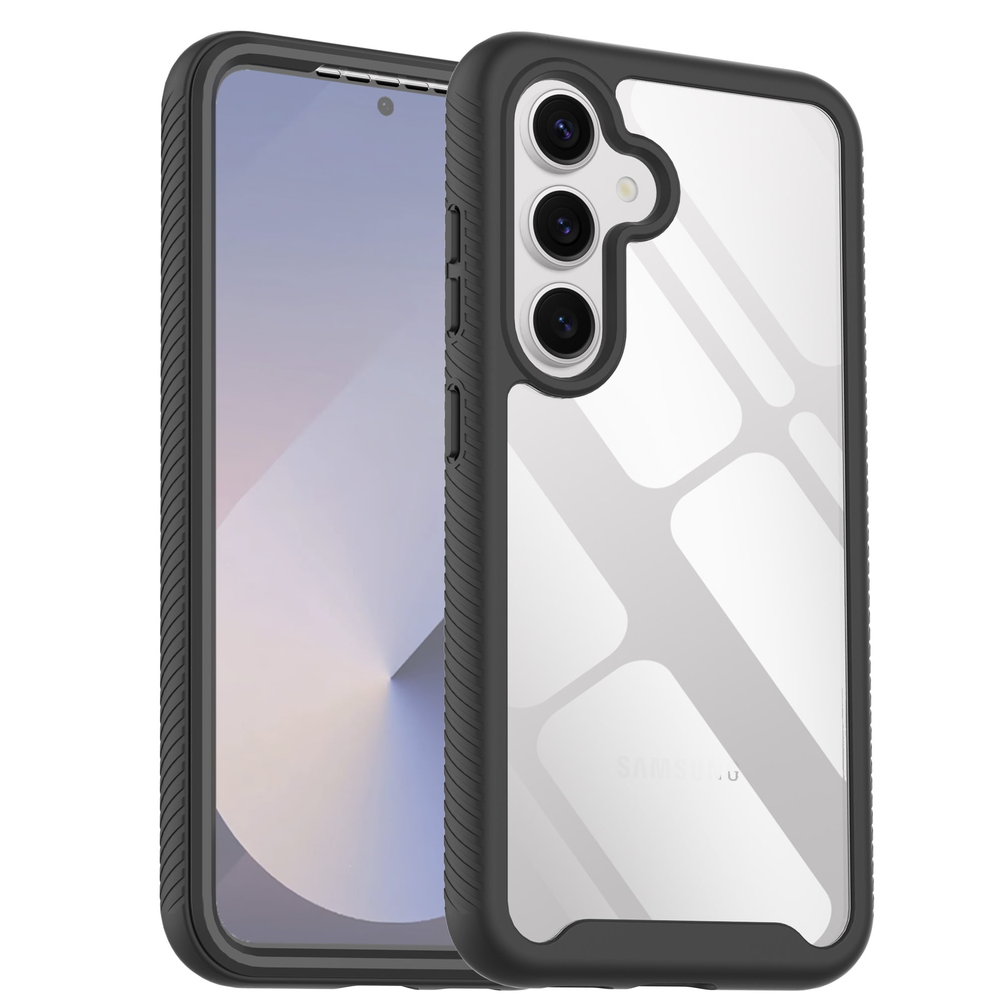 Samsung Galaxy S25 Mobilskal Full Protection, Svart