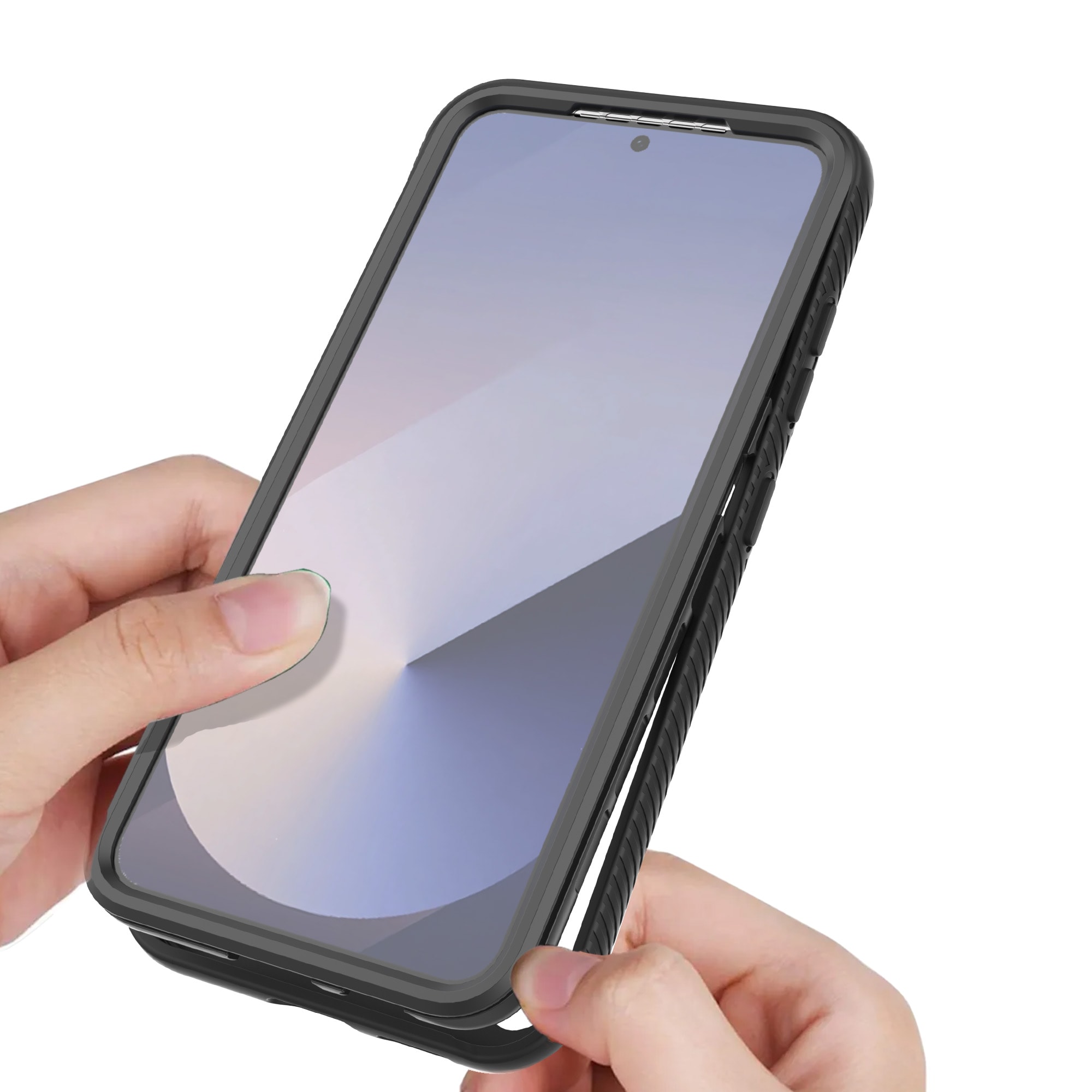 Samsung Galaxy S25 Mobilskal Full Protection, Svart