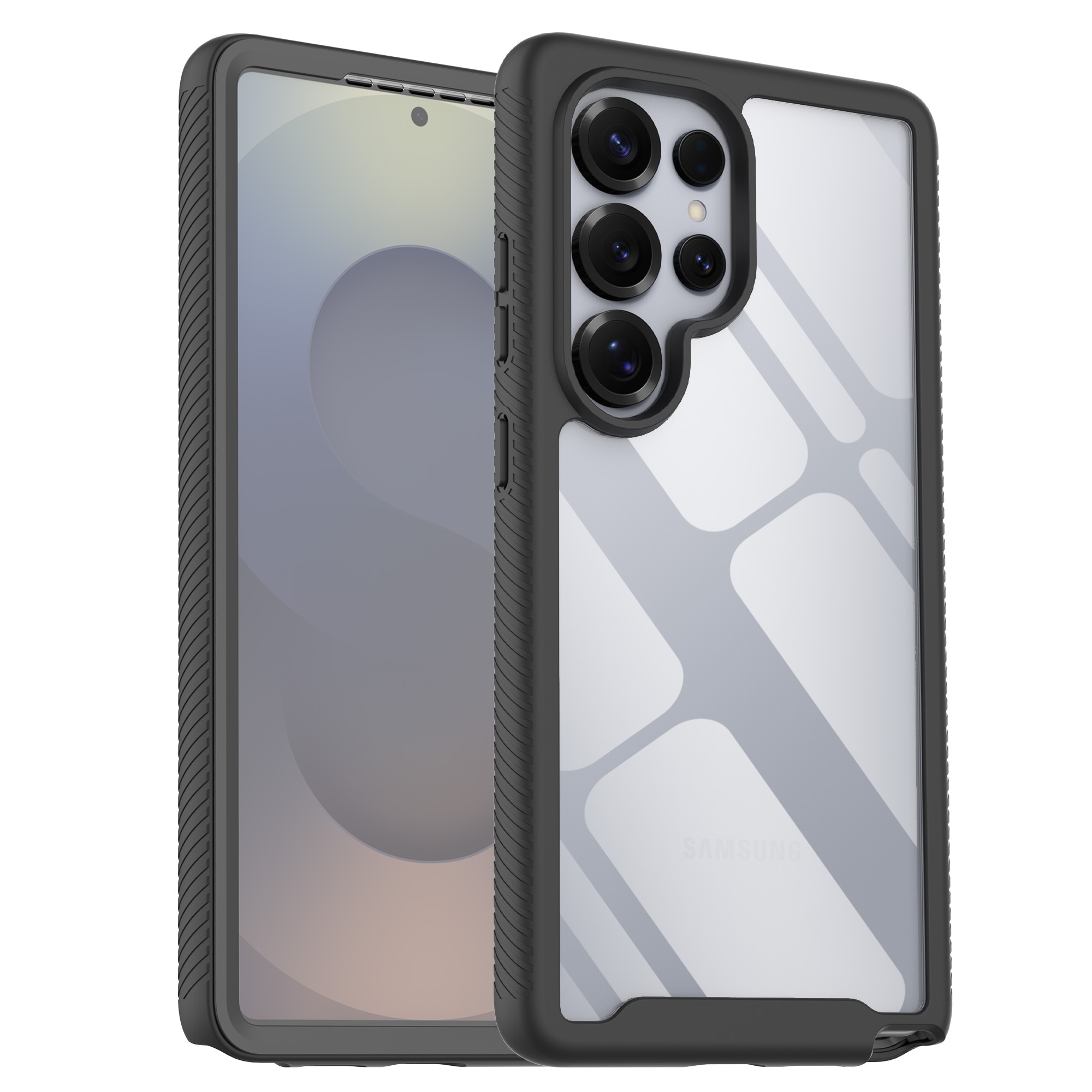 Samsung Galaxy S25 Ultra Mobilskal Full Protection, Svart