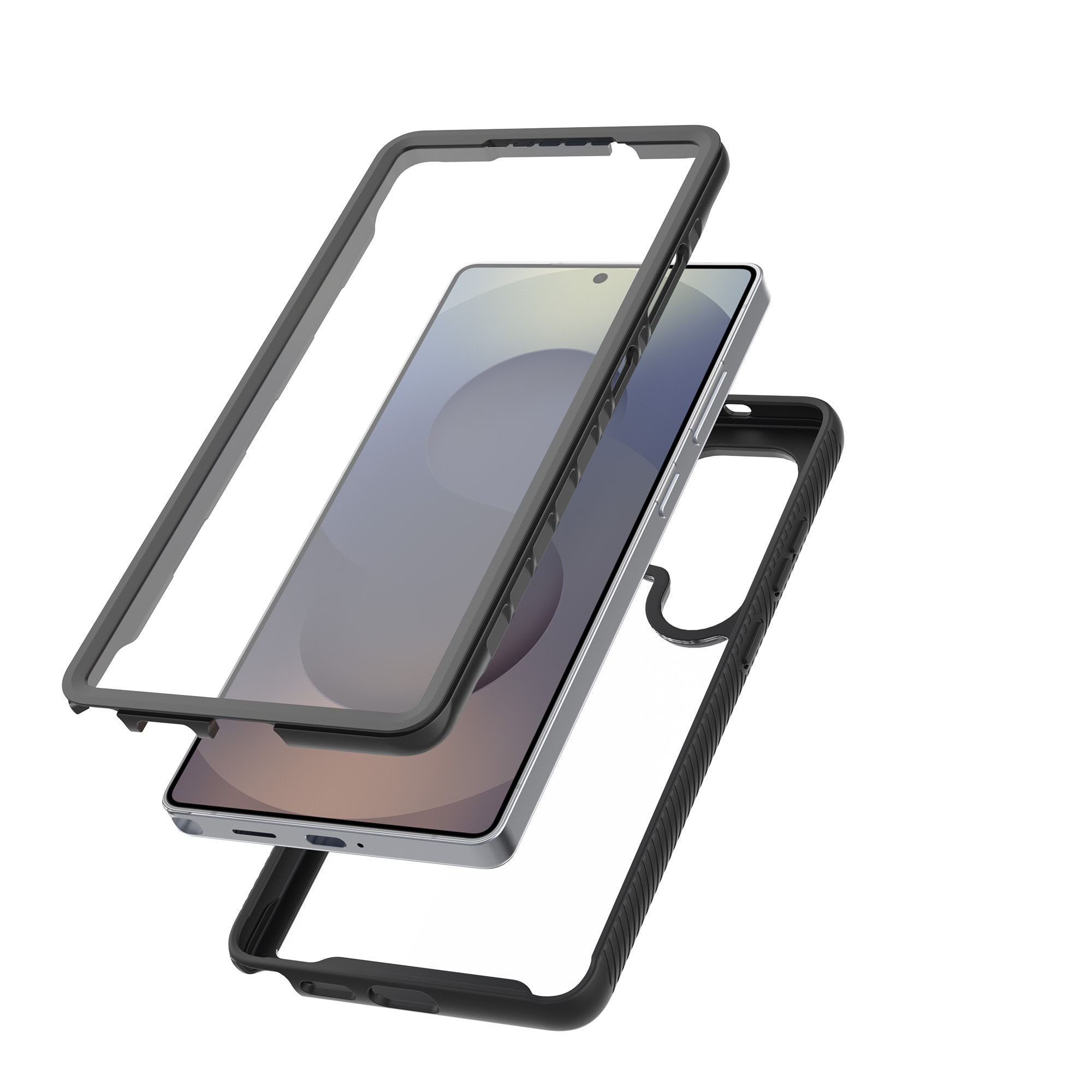 Samsung Galaxy S25 Ultra Mobilskal Full Protection, Svart