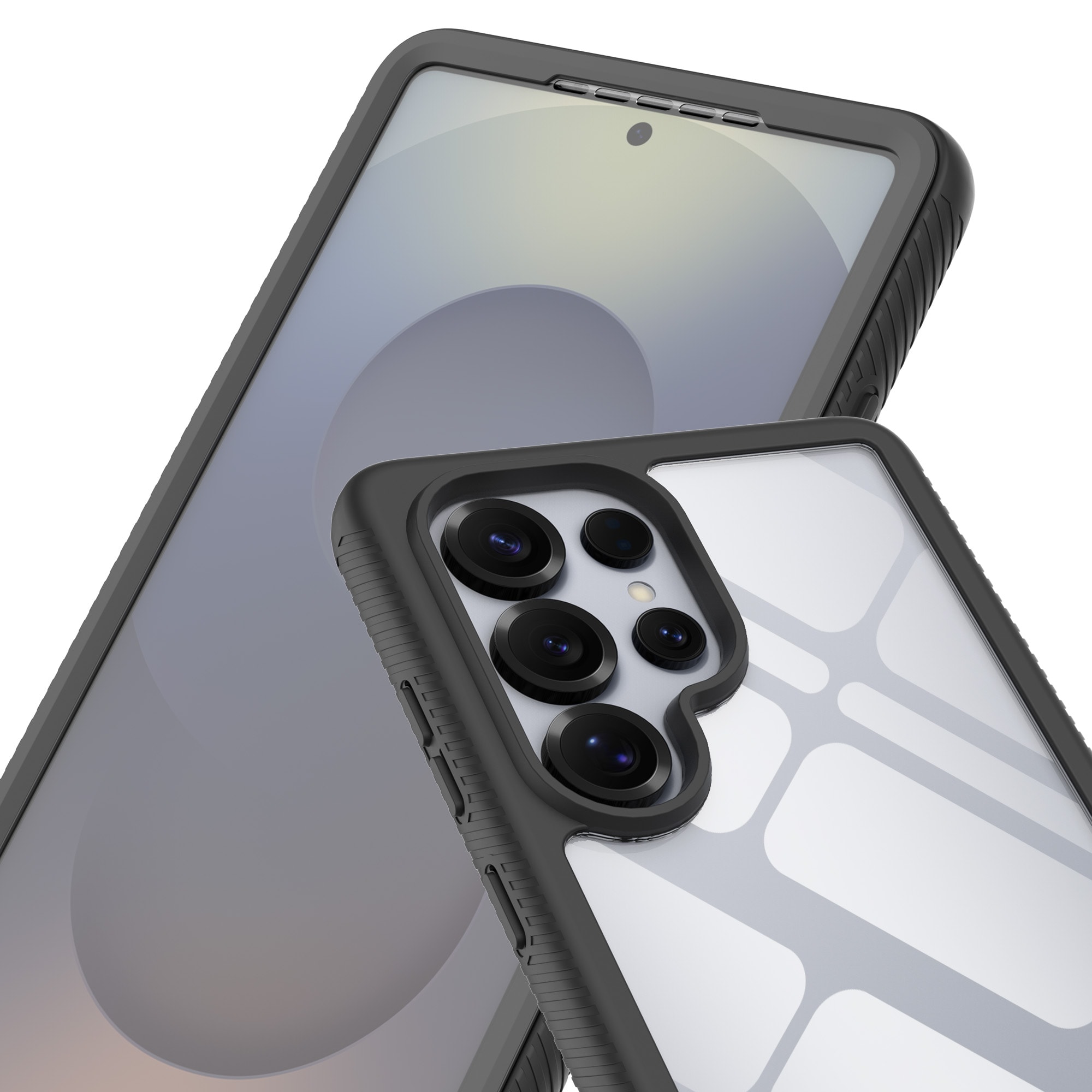 Samsung Galaxy S25 Ultra Mobilskal Full Protection, Svart