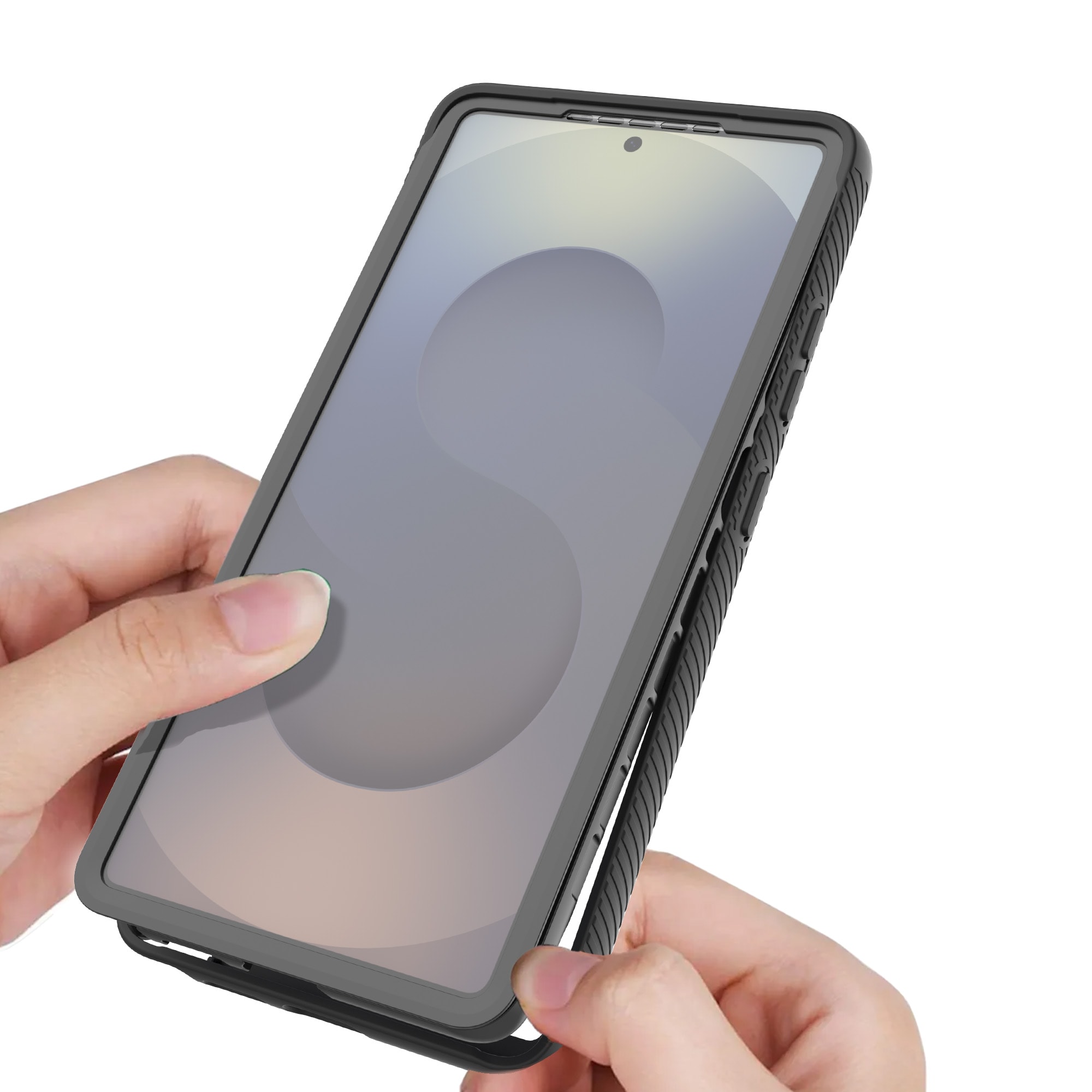 Samsung Galaxy S25 Ultra Mobilskal Full Protection, Svart