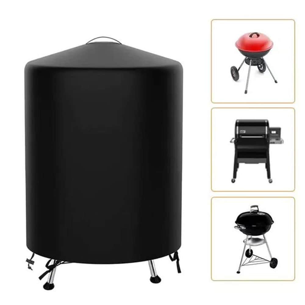 Vattenavisande runt grillöverdrag 58cm, svart