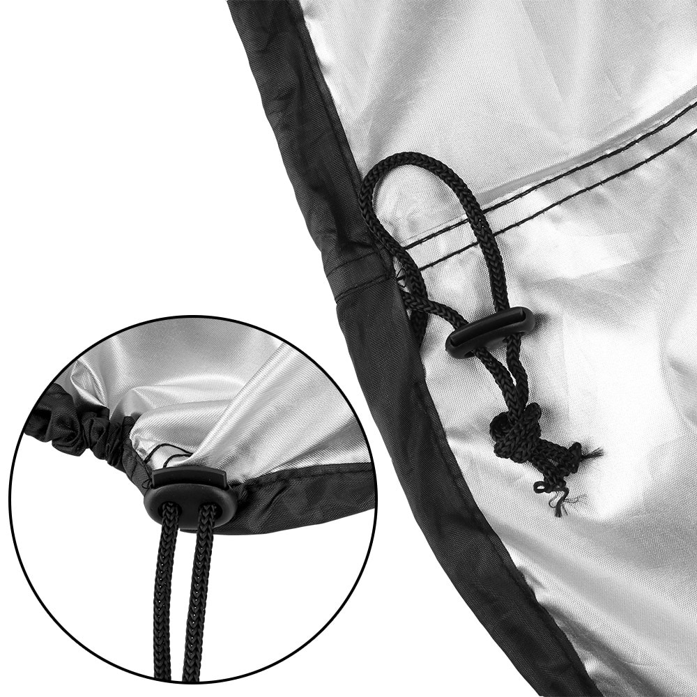 Vattenavisande runt grillöverdrag 58cm, svart