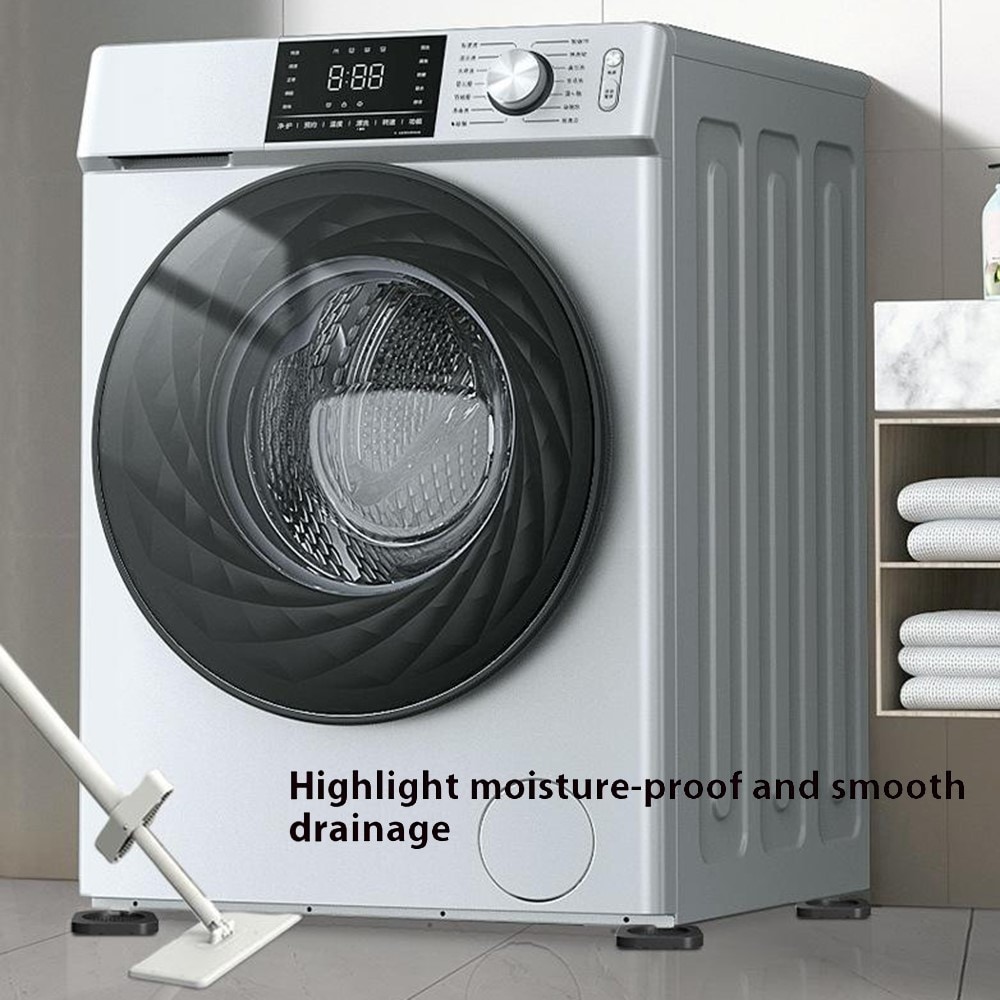 Vibrationsdämpare till tvättmaskin & torktumlare (4-pack)