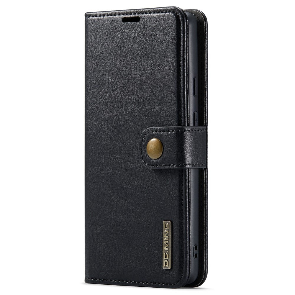 Google Pixel 6a Plånboksfodral med avtagbart skal, Black
