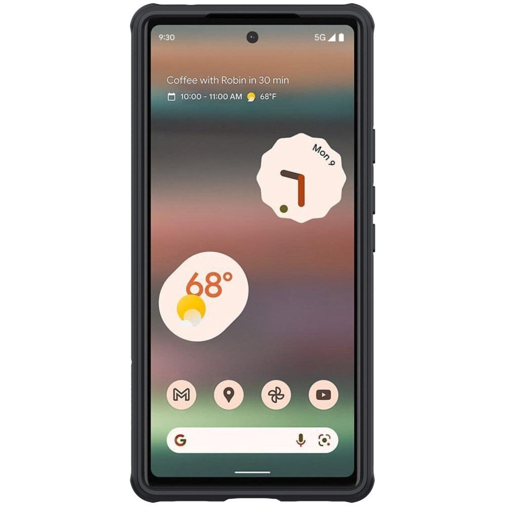 Google Pixel 6a Skal med kameraskydd - CamShield, Svart