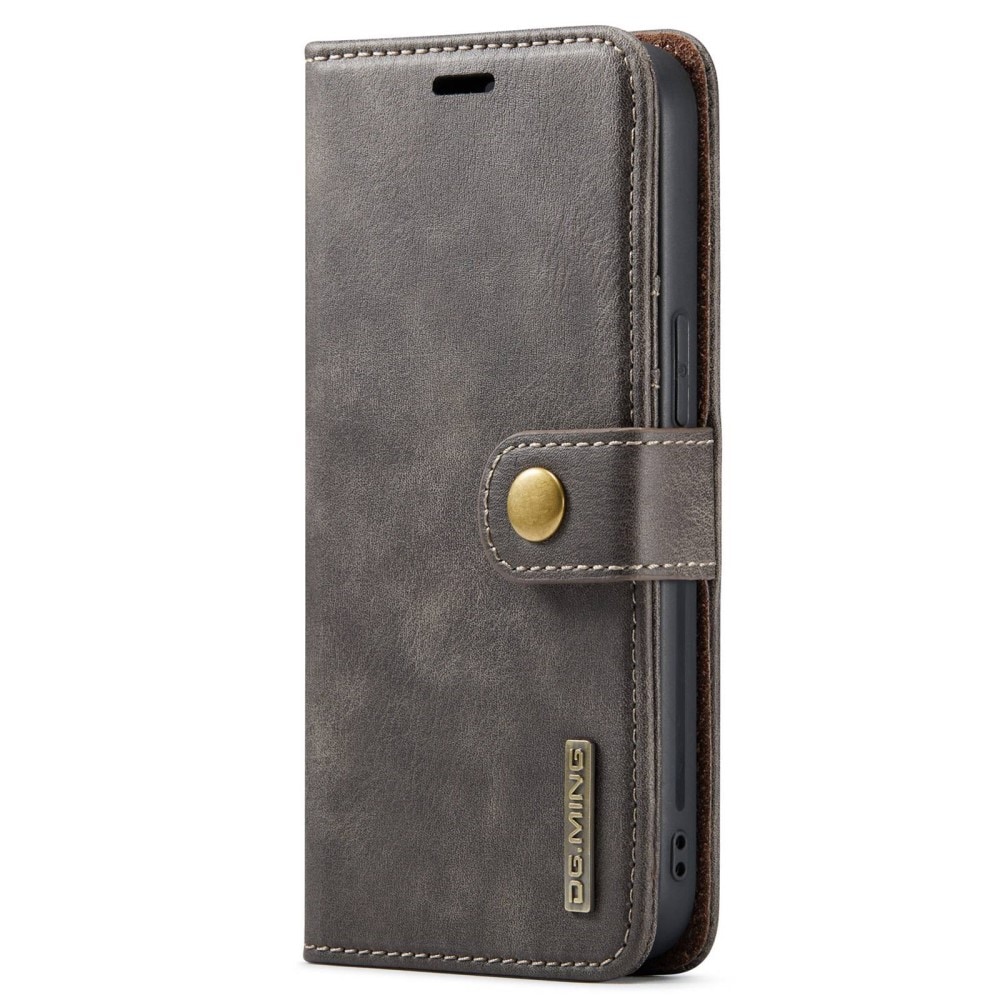 iPhone 14 Plus Plånboksfodral med avtagbart skal, Brown