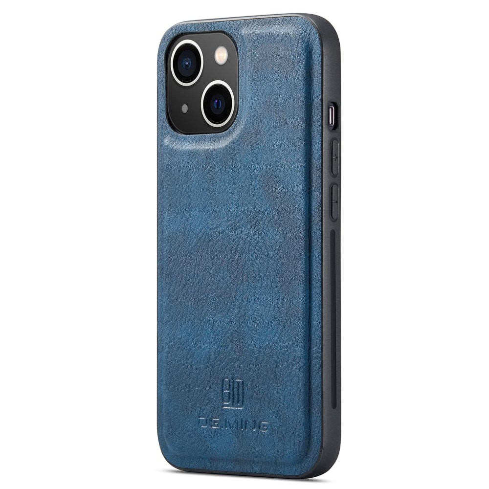 iPhone 14 Plus Plånboksfodral med avtagbart skal, Blue