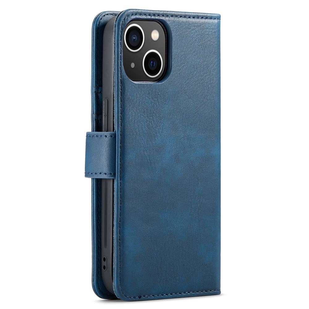 iPhone 14 Plus Plånboksfodral med avtagbart skal, Blue