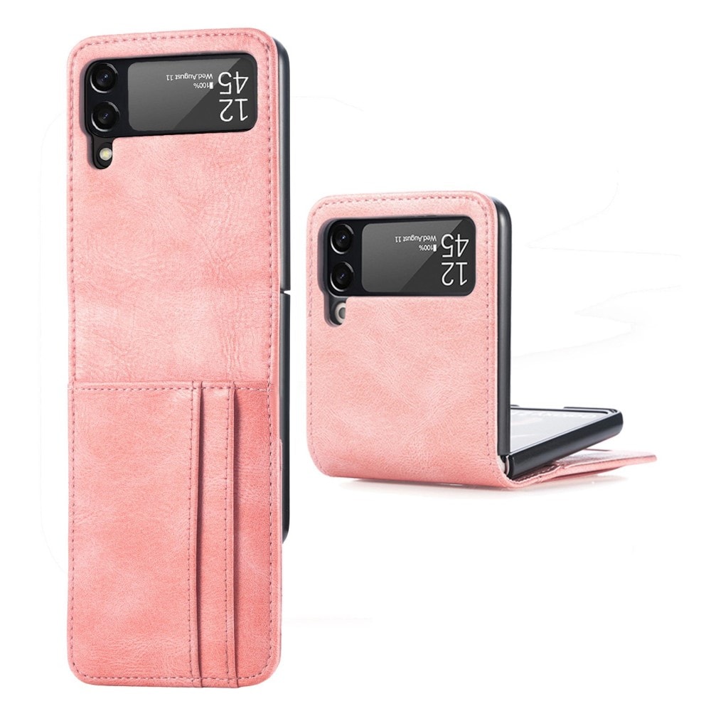 Samsung Galaxy Z Flip 4 Enkelt mobilfodral, rosa