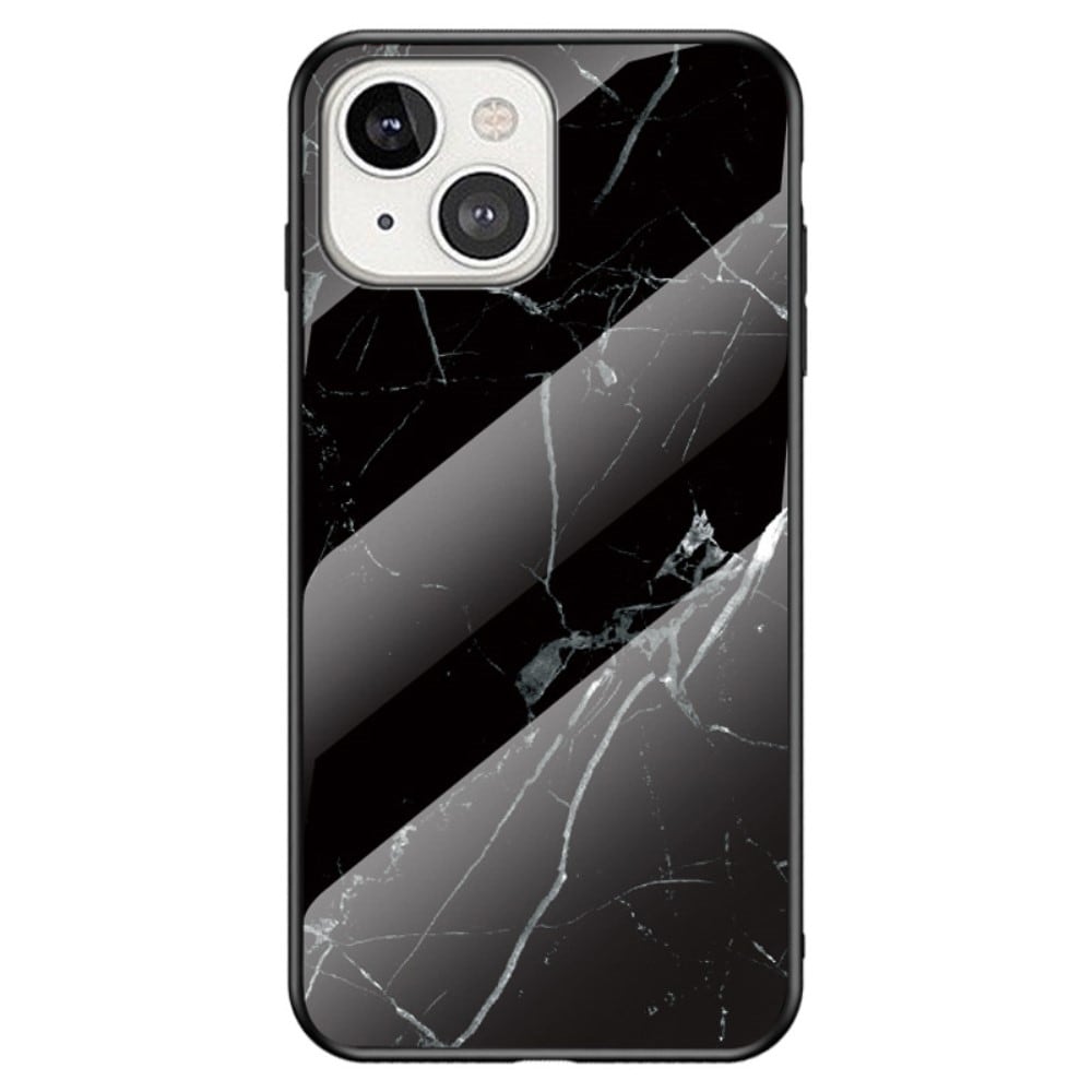 iPhone 14 Mobilskal med baksida av glas, Flerfärgad/Mönster