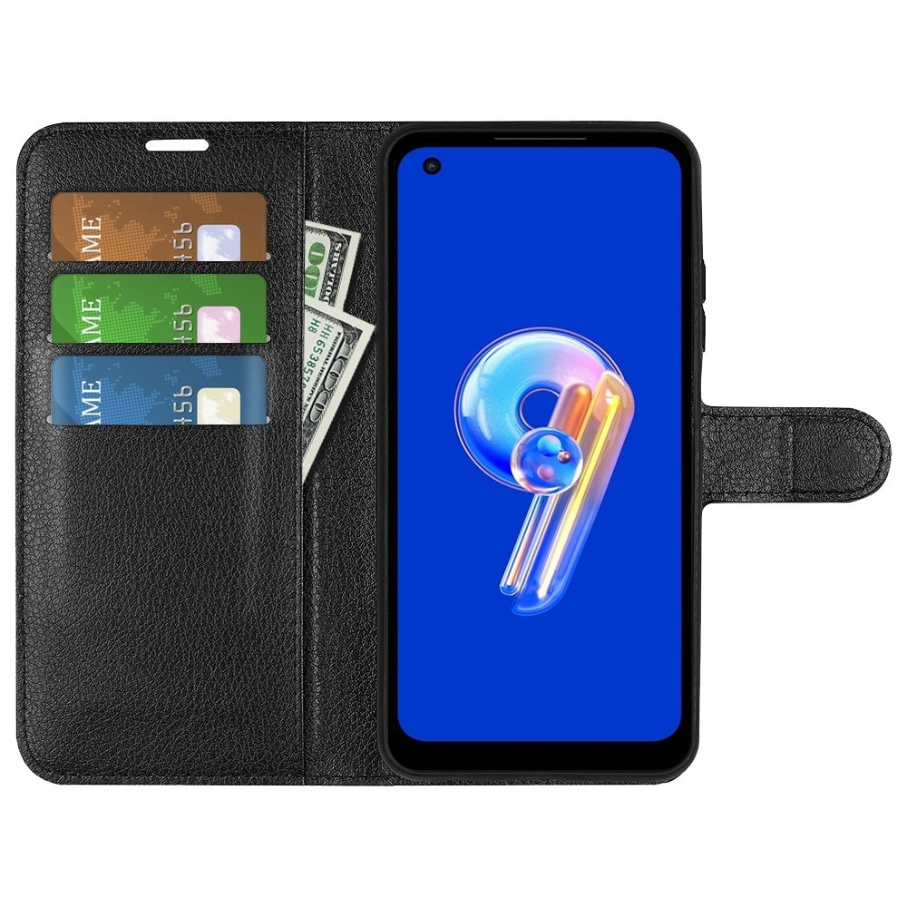Asus ZenFone 9 Enkelt mobilfodral, Svart