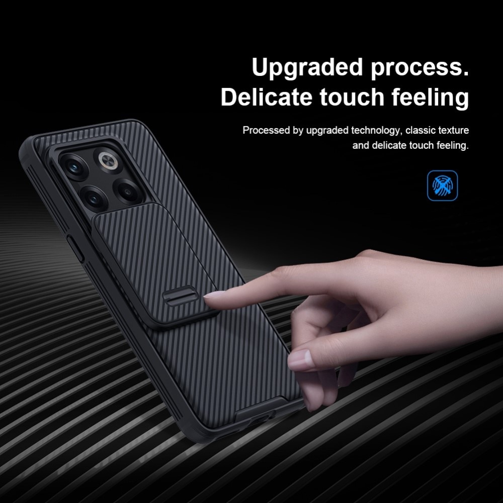 OnePlus 10T Skal med kameraskydd - CamShield, svart