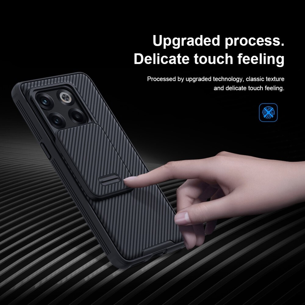 OnePlus 10T Skal med kameraskydd - CamShield, Svart