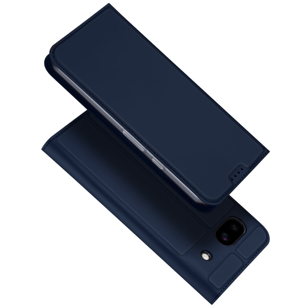 Google Pixel 8a Slimmat mobilfodral, blå
