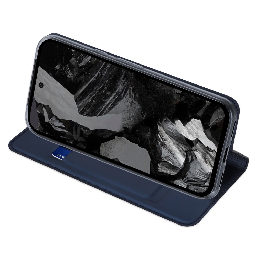 Google Pixel 8a Slimmat mobilfodral, Blå