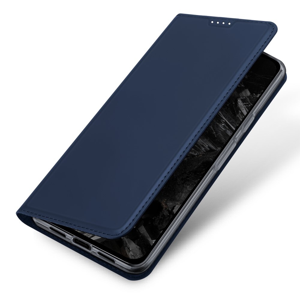 Google Pixel 8a Slimmat mobilfodral, Blå