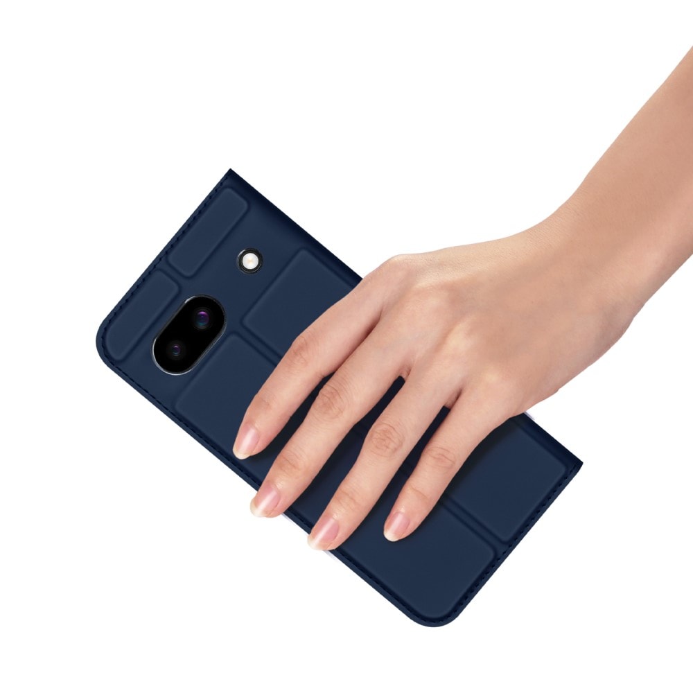 Google Pixel 8a Slimmat mobilfodral, Blå