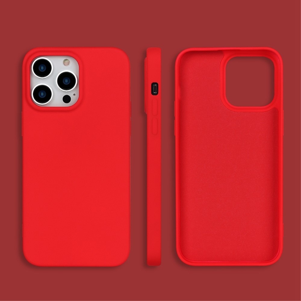 iPhone 14 Pro Max Mobilskal i TPU, röd