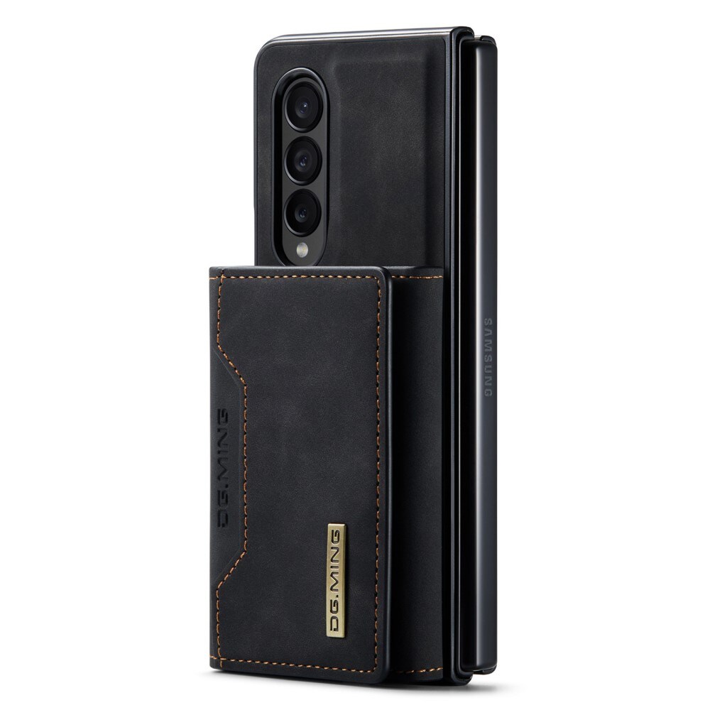 Samsung Galaxy Z Fold 4 Skal med avtagbar plånbok, svart
