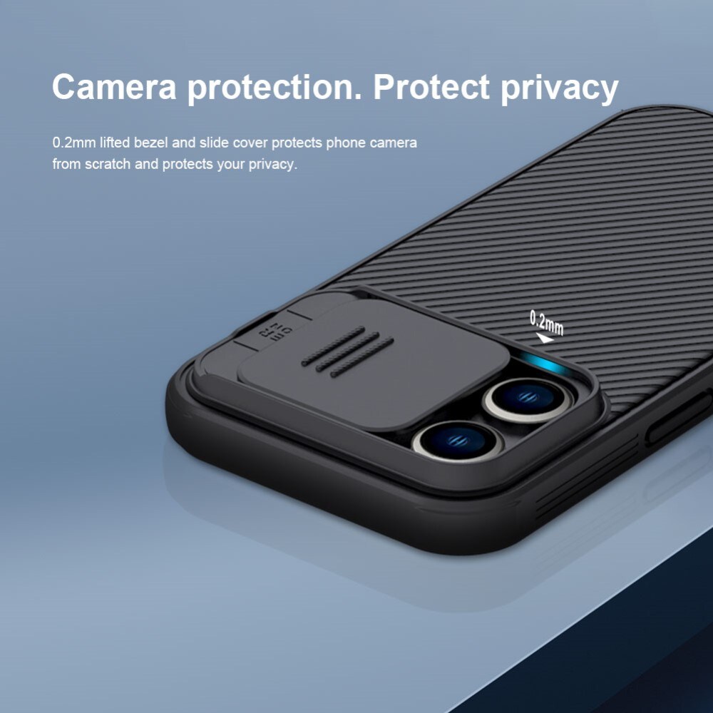 Apple iPhone 14 Pro Skal med kameraskydd - CamShield, Grön