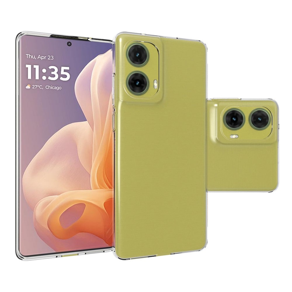 Motorola Moto G85 Tunt TPU-skal, Genomskinlig