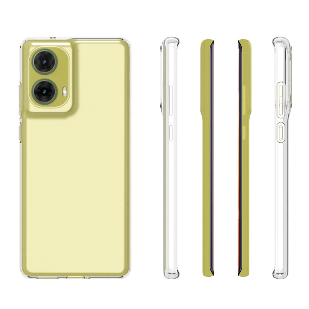 Motorola Moto G85 Tunt TPU-skal, Genomskinlig