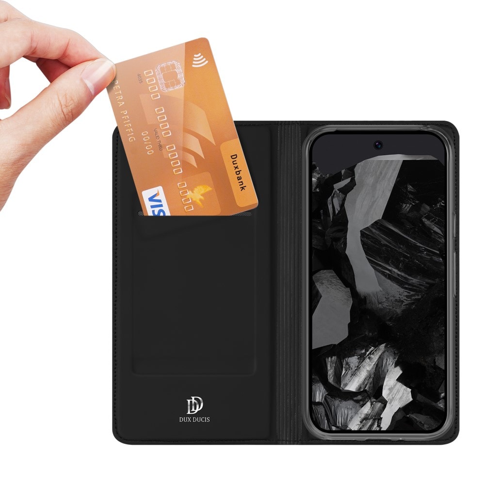 Google Pixel 9 Pro Slimmat mobilfodral, Svart
