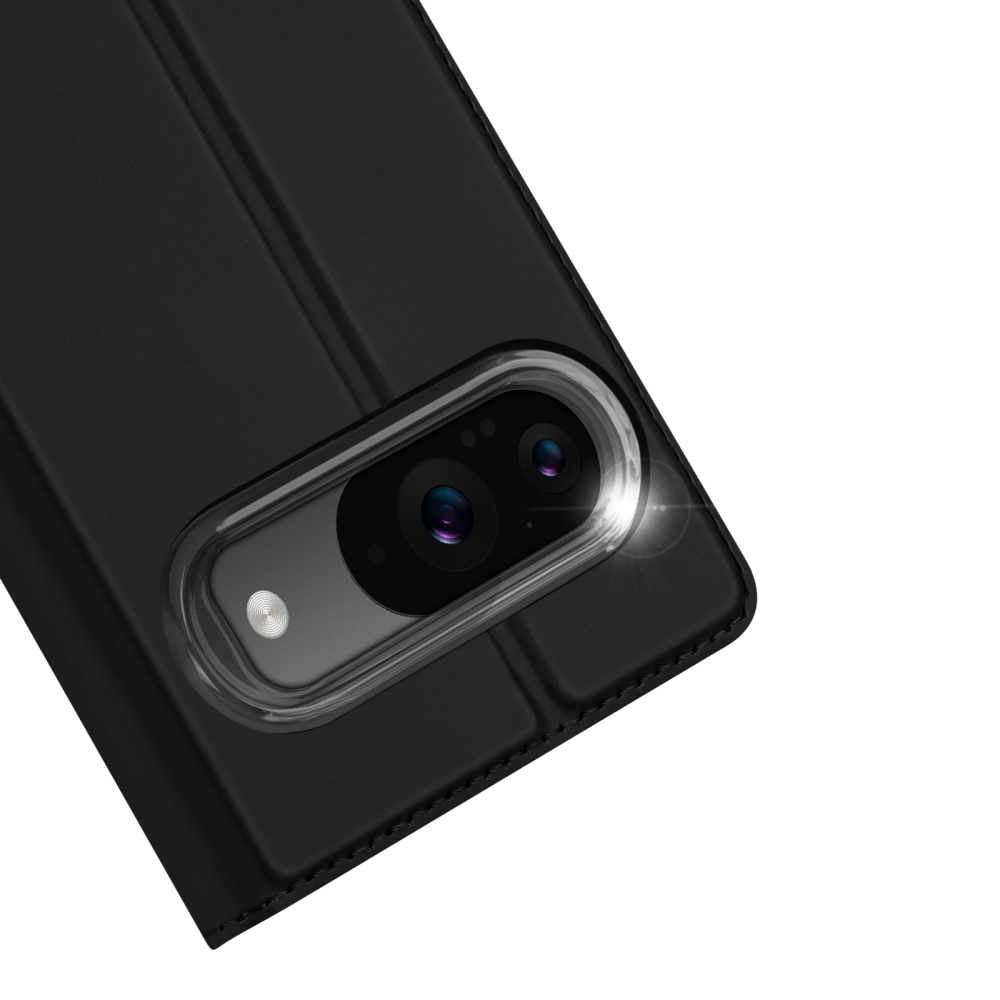 Google Pixel 9 Pro Slimmat mobilfodral, Svart