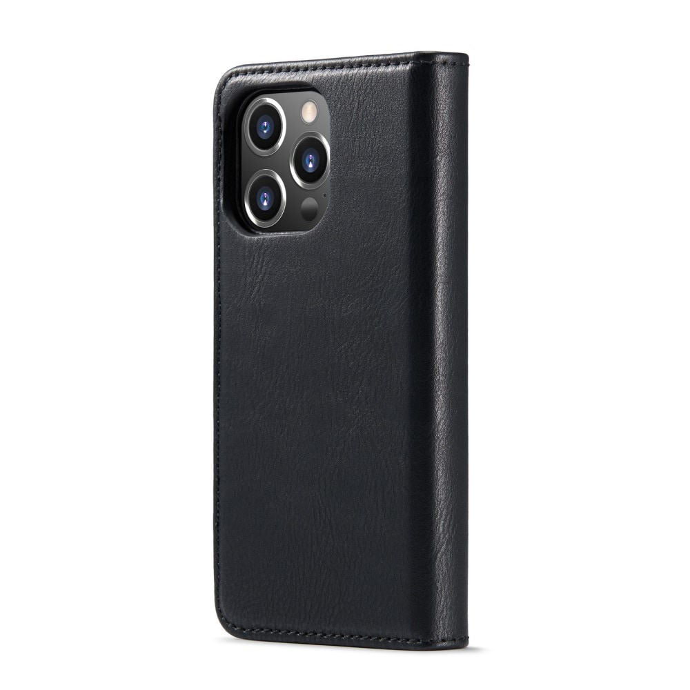 iPhone 16 Pro Plånboksfodral med avtagbart skal, Black