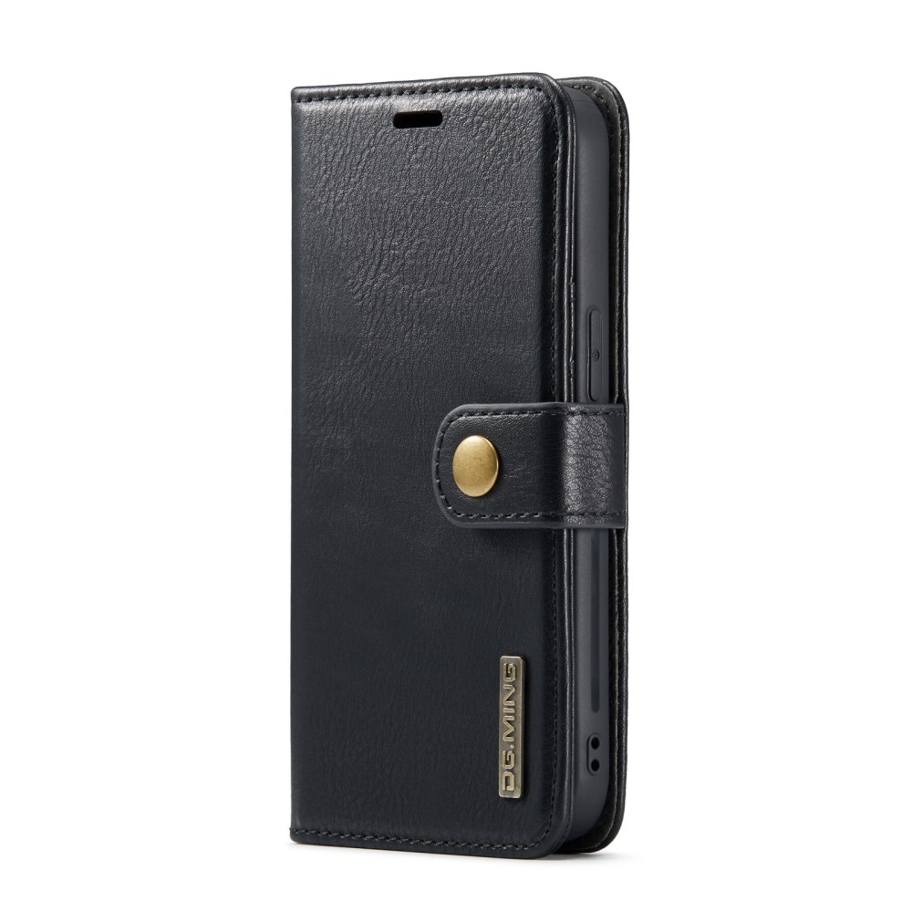 iPhone 16 Pro Plånboksfodral med avtagbart skal, Black