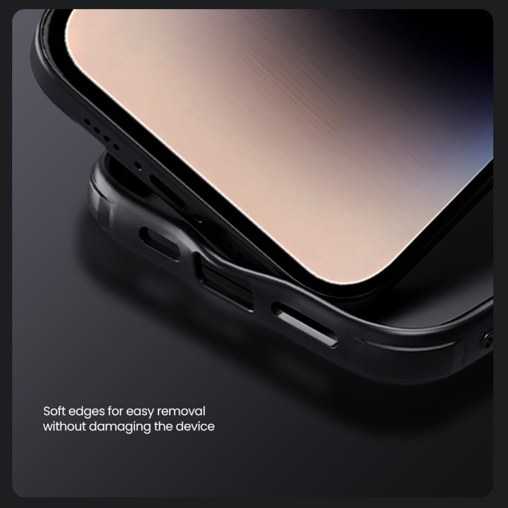 iPhone 16 Pro Max MagSafe-skal med kameraskydd - CamShield, Svart