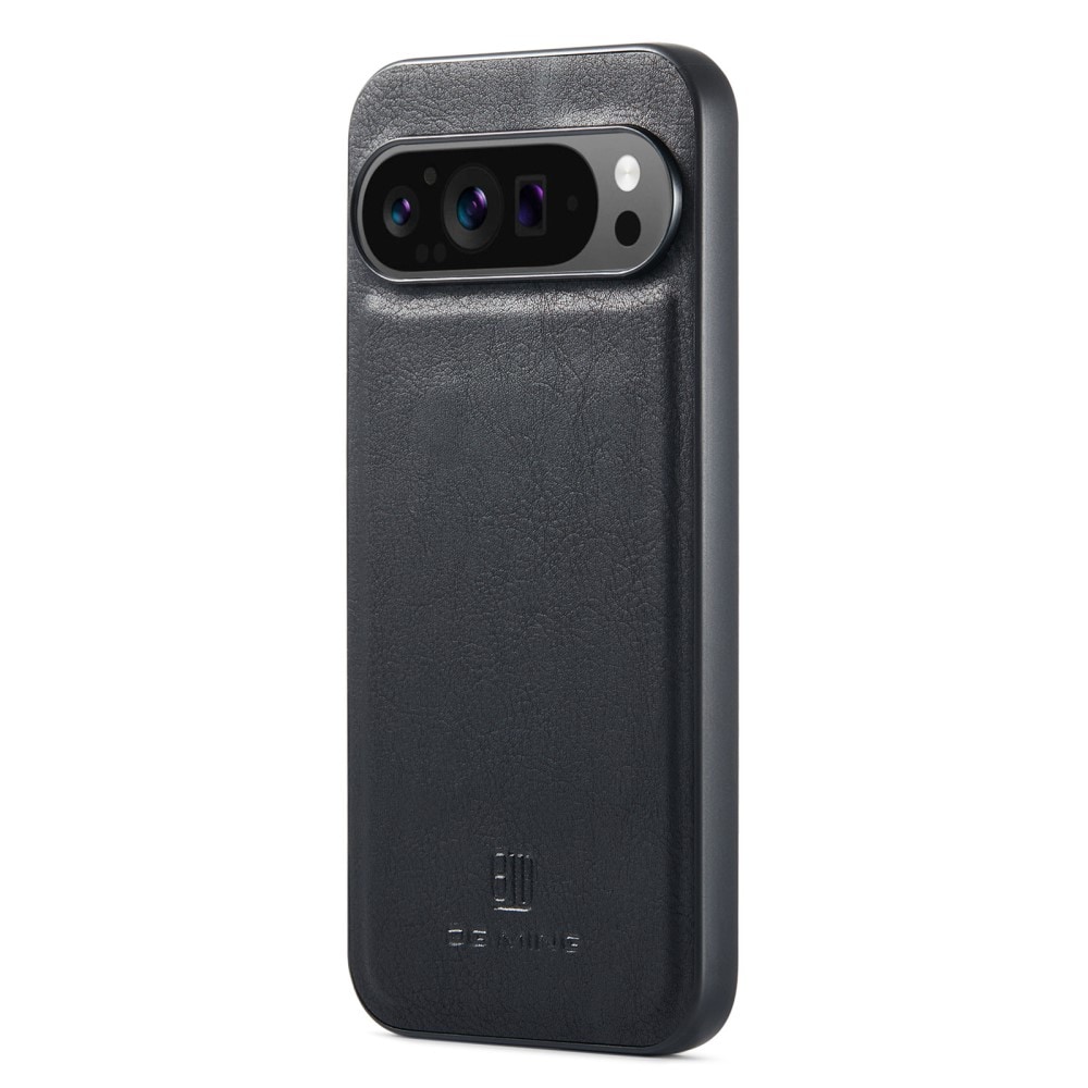 Google Pixel 9 Pro XL Plånboksfodral med avtagbart skal, Black