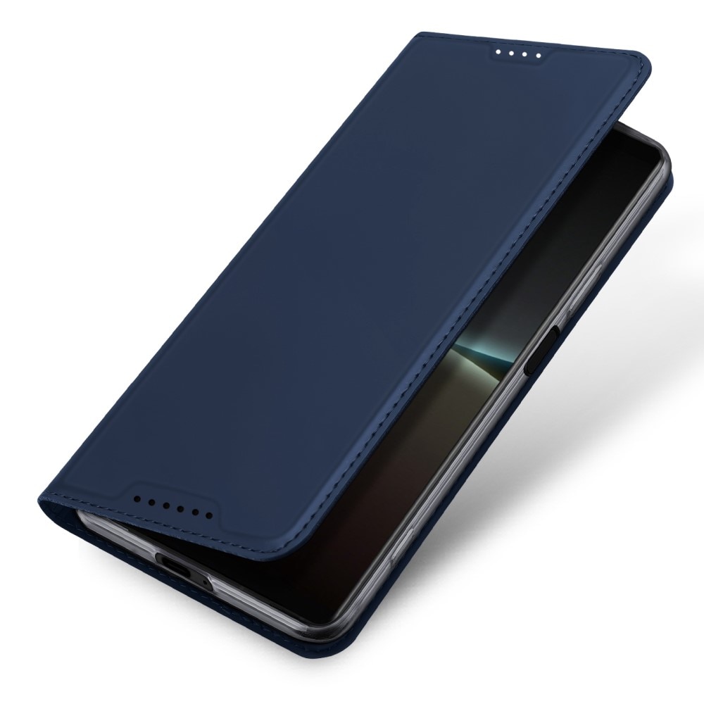 Sony Xperia 5 IV Slimmat mobilfodral, Navy