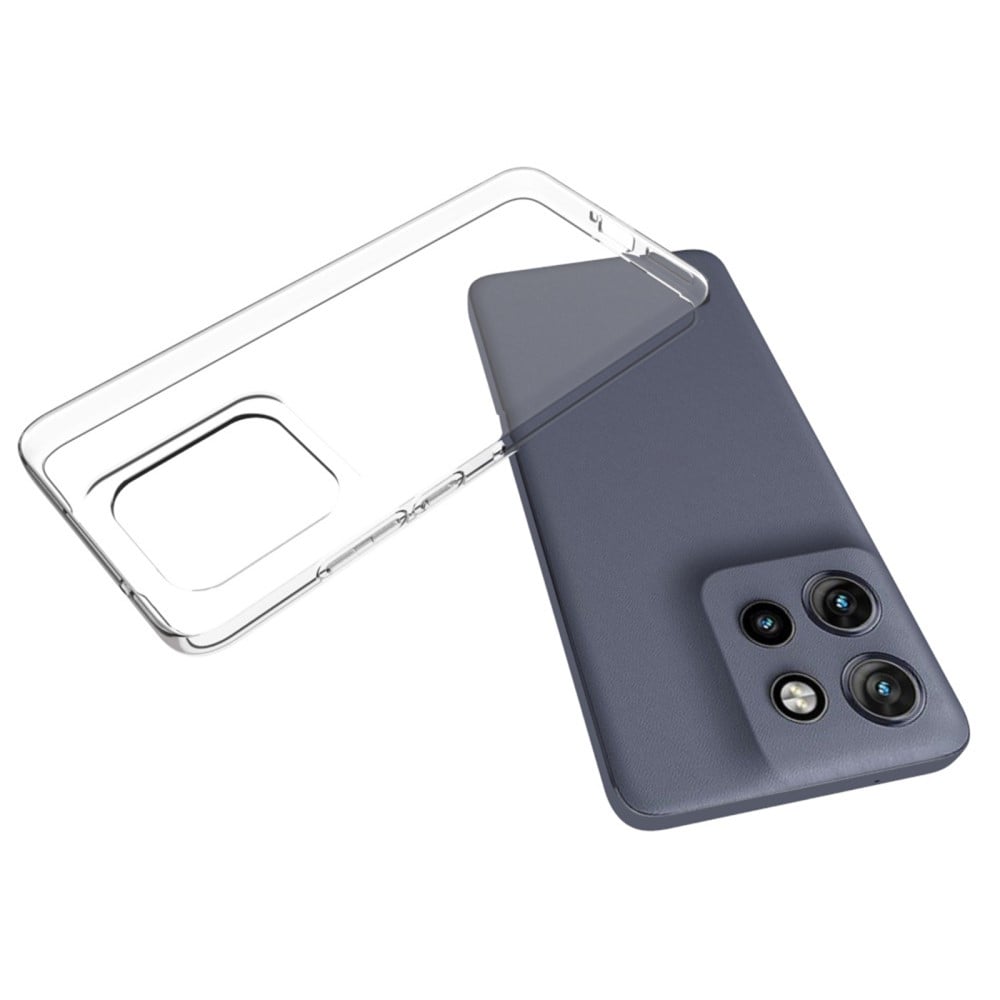 Motorola Edge 50 Neo Tunt TPU-skal, Genomskinlig
