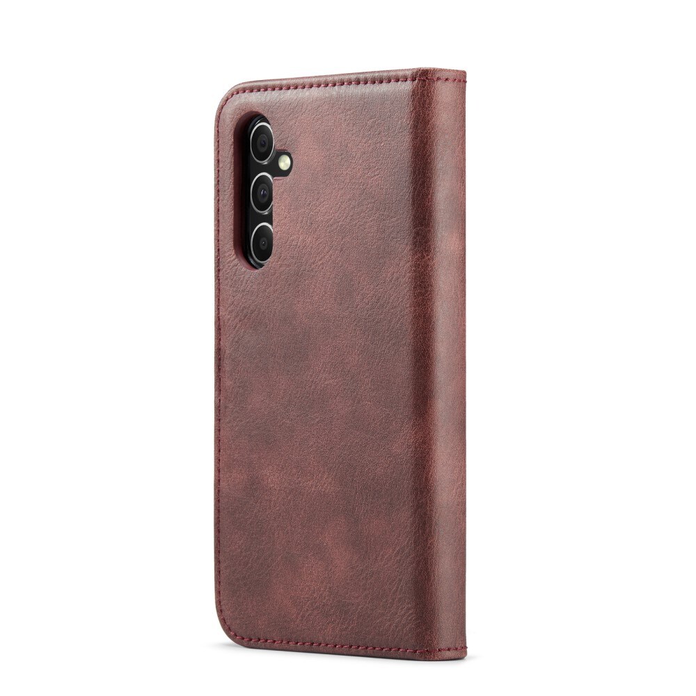 Samsung Galaxy S24 FE Plånboksfodral med avtagbart skal, Red