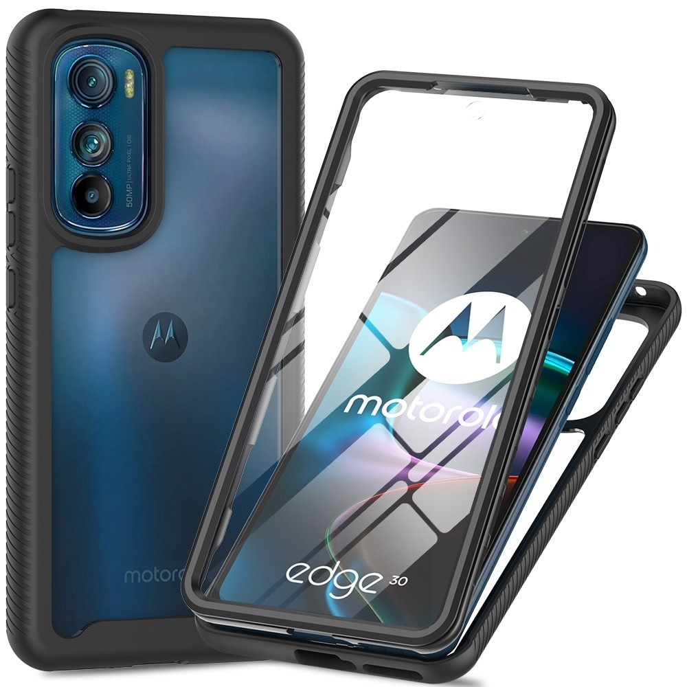 Motorola Edge 50 Fusion Mobilskal Full Protection, svart