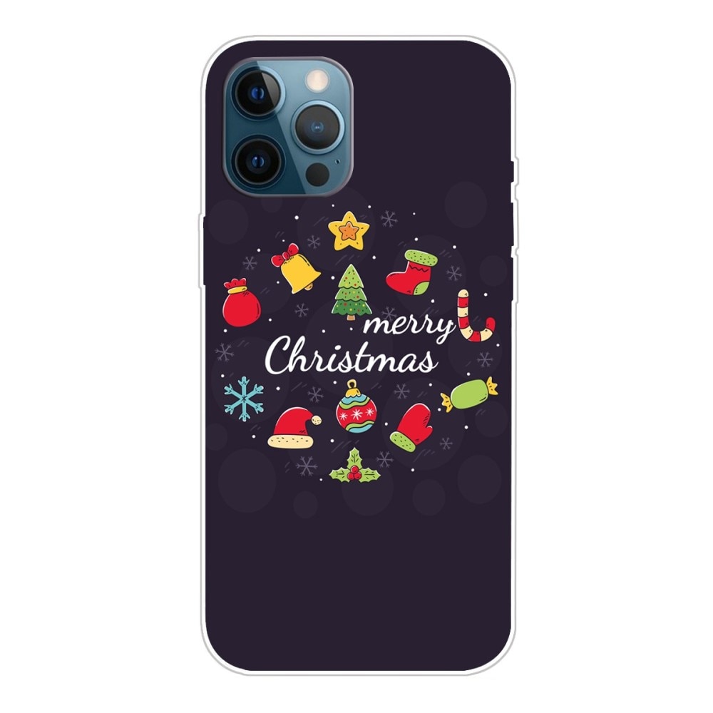 iPhone 14 Pro Mobilskal i TPU, Merry Christmas
