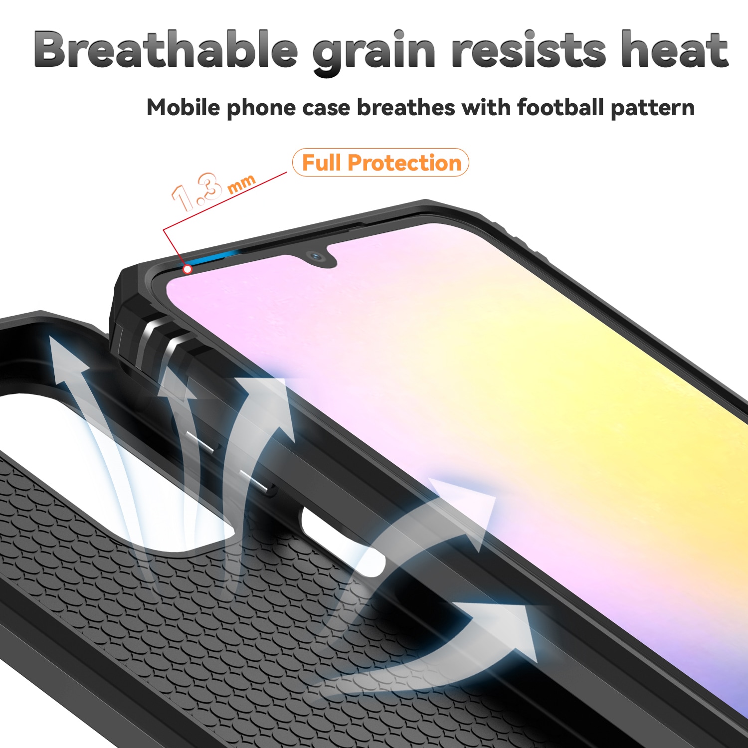 Samsung Galaxy A17 Skal med kameraskydd & fingerring, Svart