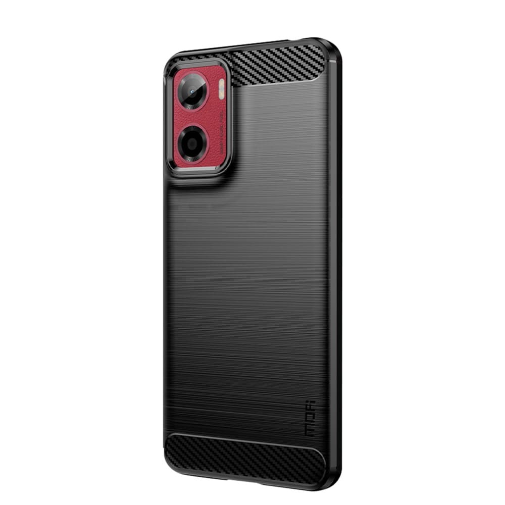 Motorola Moto E15 TPU-skal Brushed, Svart