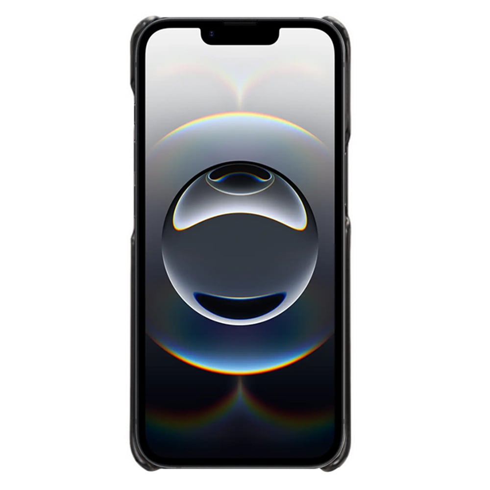 iPhone 16e Snyggt skal med 2 kortfack, Svart