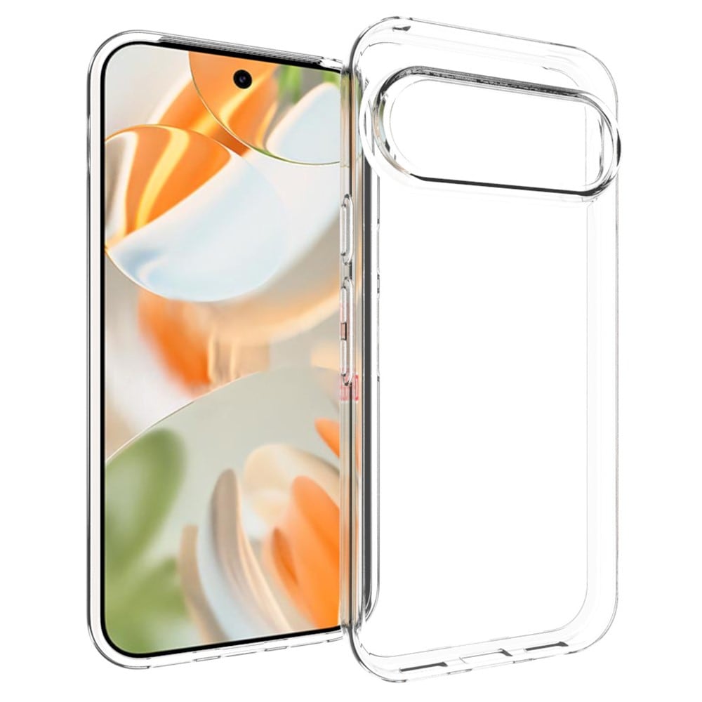 Google Pixel 10 Tunt TPU-skal, Genomskinlig