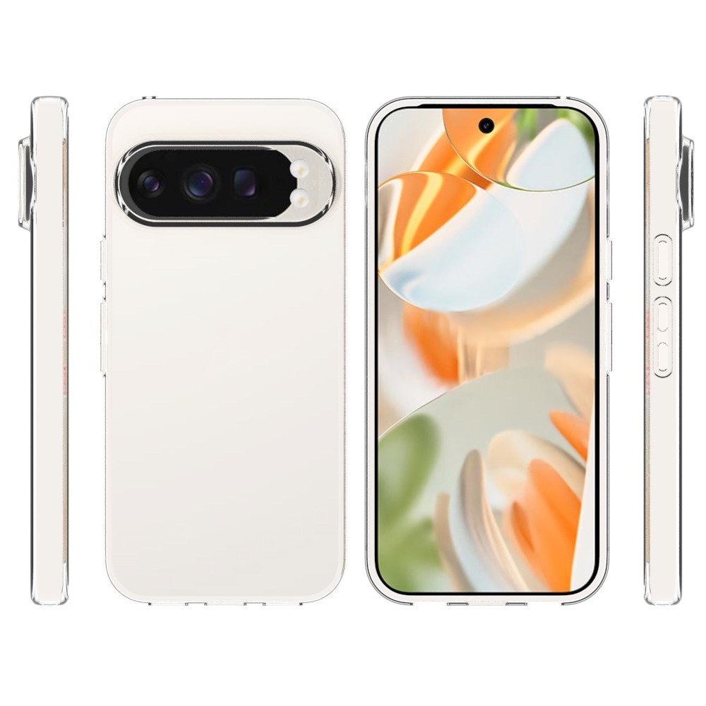 Google Pixel 10 Tunt TPU-skal, Genomskinlig