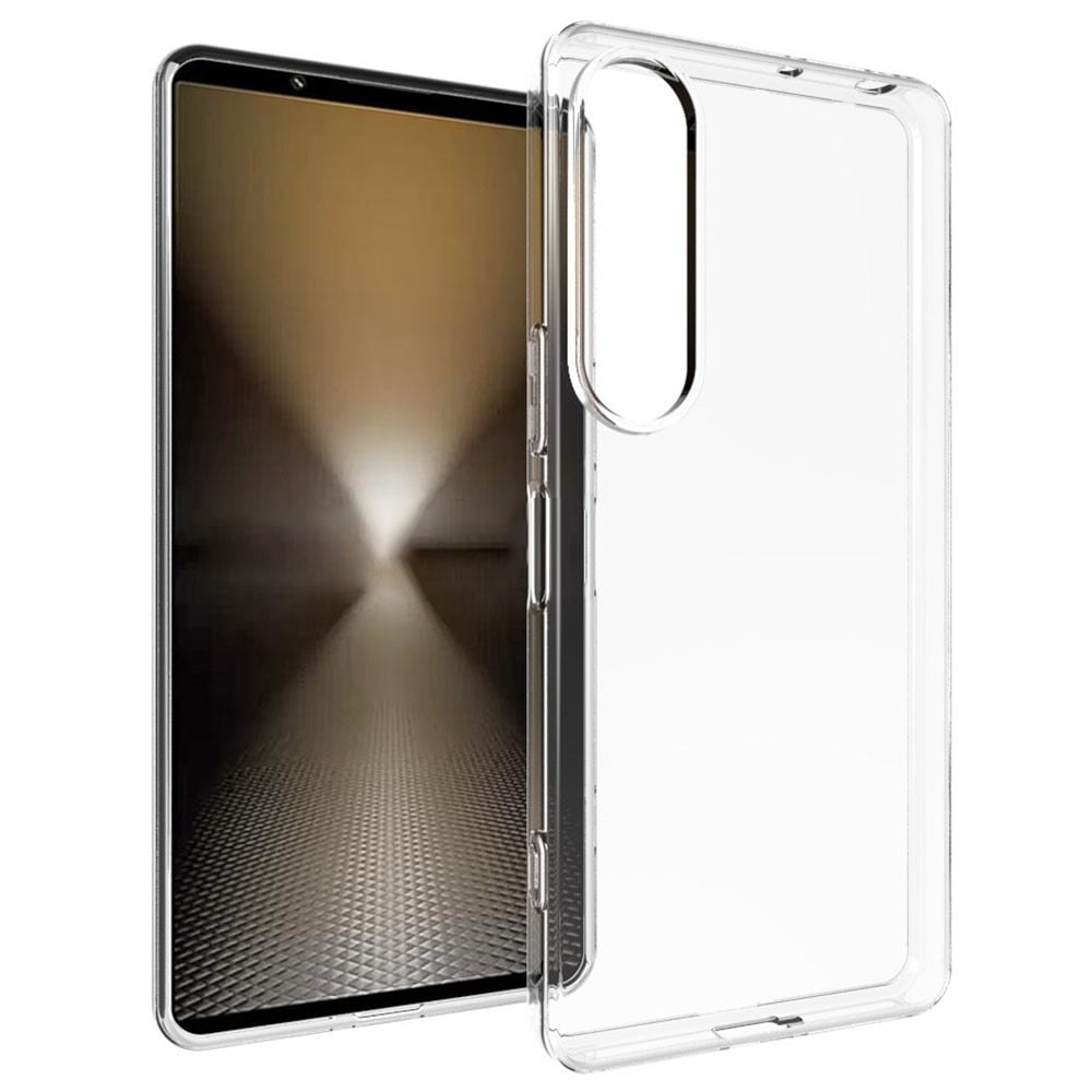 Sony Xperia 1 VII Tunt TPU-skal, Genomskinlig
