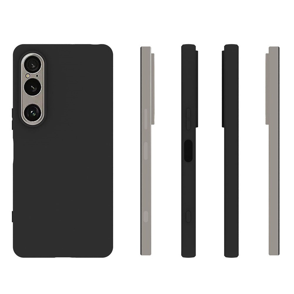 Sony Xperia 1 VII Tunt TPU-skal, Genomskinlig