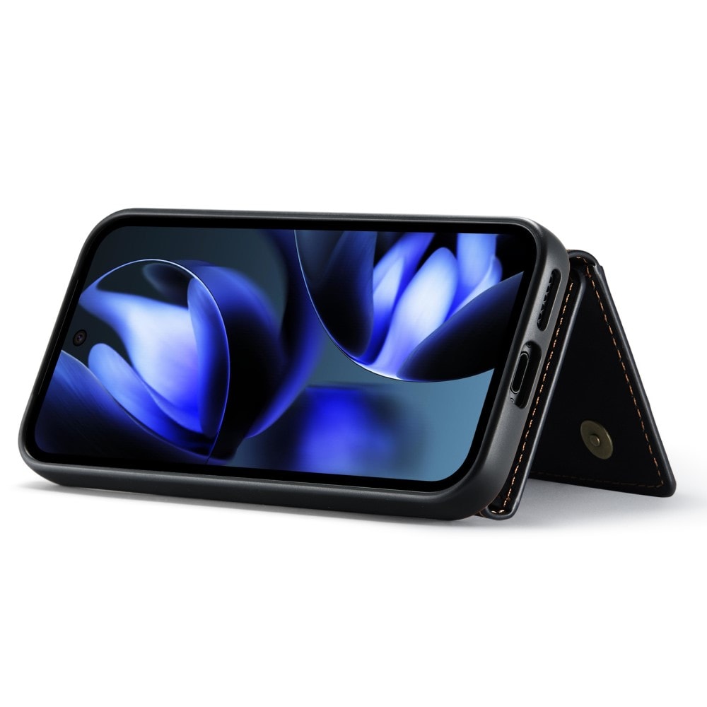 Google Pixel 9a Skal med avtagbar plånbok, Svart