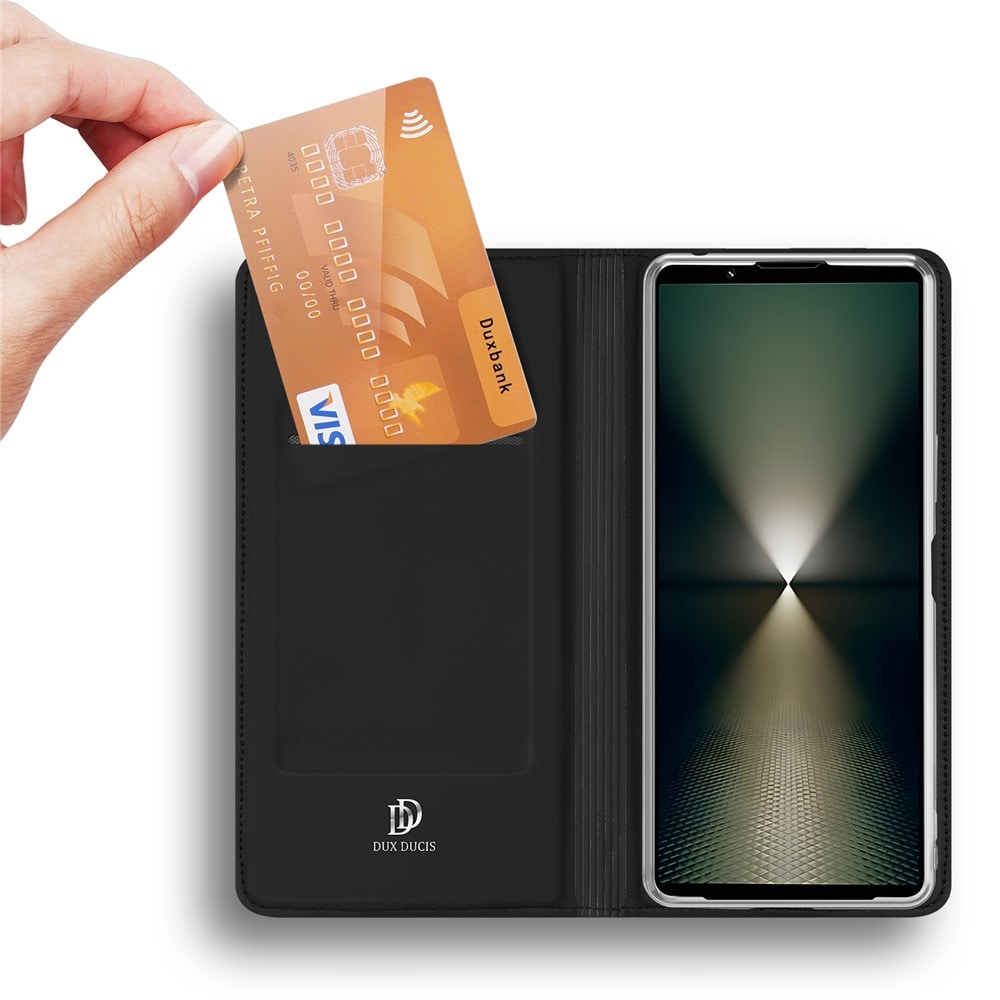Sony Xperia 1 VII Slimmat mobilfodral, Svart