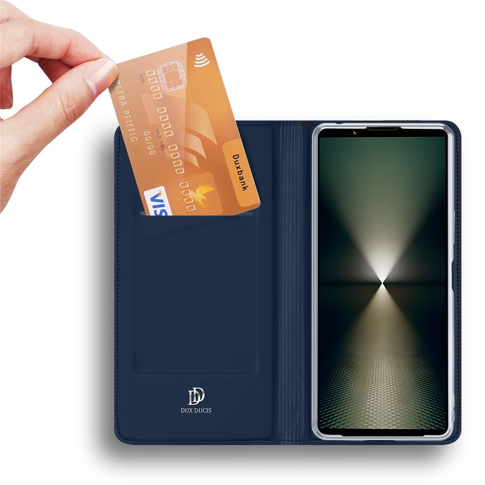 Sony Xperia 1 VII Slimmat mobilfodral, Navy